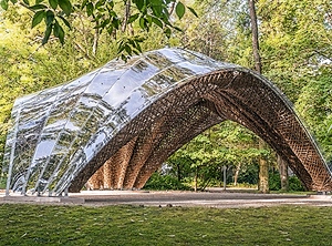 EPSE Awards: Für den „livMatS“-Pavilion erhielt Exolon den ersten Preis in der Kategorie Nachhaltigkeit (Foto: EPSE)