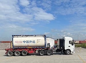 Brummi boomt: Nicht nur für Covestro sind Lkw das bevorzugte Transportmittel in China (Foto: Covestro)