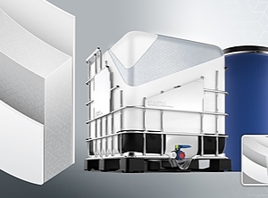 Die Mittelschicht mit Rezyklatanteil: IBCs und Fässer der Serie