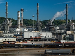 Geht langsam in Betrieb: Werk von Shell in den Appalachen (Foto: Shell)