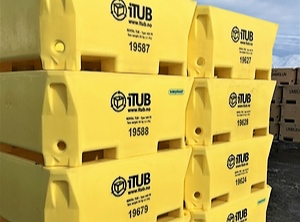 Rund 50.000 in der Rotovia-Gruppe produzierte Transportbehälter führt iTub im Portfolio (Foto: iTub)