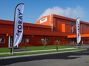 Carbonfaser-Standort im südfranzösischen Lacq (Foto: Toray)