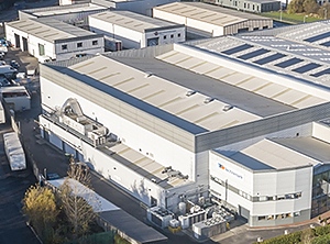 Wird ausgebaut:  Produktionsstätte für medizinische Produkte in Longford, Irland (Foto: Technimark)