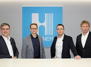 Das neue Führungs-Team (v.li.): Uwe Bittroff, Ingolf Cedra, Kai Mentel und Claus Schäfer (Foto: Hübner / Verena Klein)
