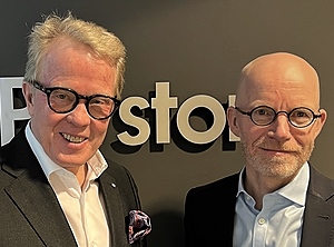 Der alte Chef und der neue: Jan Secher (li.) und Ib Jensen (Foto: Perstorp)