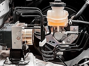 „KetaSpire“: PEEK-Type, u.a. für Komponenten in ABS- und ESC-Systemen (Foto: Solvay)