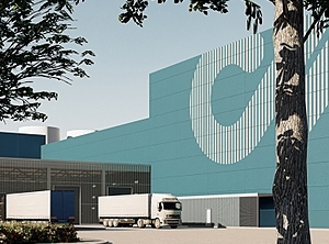 Vor wenigen Tagen offiziell eröffnet: Die Recycling-Fabrik im spanischen Albacete (Foto: Repetco)
