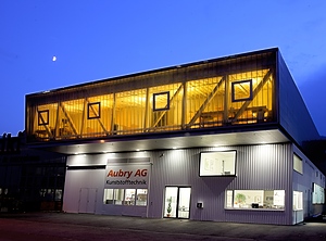Bietet nicht genug Platz: Die aktuelle Betriebsstätte in Neuenhof (Foto: Aubry)