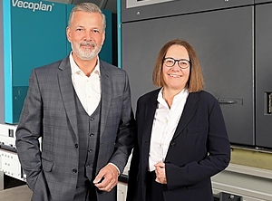 CEO Werner Berens und Ina Hannen, CFO(Foto: Vecoplan)
