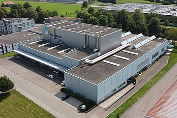 Die ehemalige Blockfabrik in Wattwil: Fortan der neue Logistik-Standort der Trisa-Tochter (Foto: Ebnat)