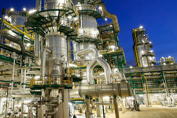 Im nördlich gelegenen Teil des Chemieparks 