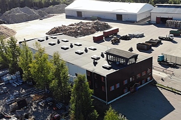 Soll zum „Circular Economy Hub“ ausgebaut werden: Der Standort in Hyvinkää nördlich von Helsinki (Foto: Syklo)