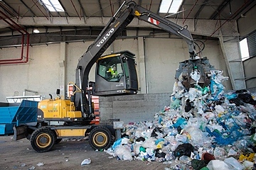 100.000 t Kunststoffabfälle sollen nahe Turin sortiert werden (Foto: Amiat)