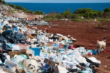 Müllsünder: In manchen Ländern landen Kunststoffabfälle in der Natur statt im Recycling (Foto: Unsplash/Antoine Giret)