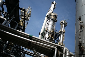 Force Majeure auf EPS grau: das Werk in Oswiecim (Foto: Synthos)