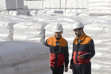 Logistik in Puertollano: Verpacken und Verladen derzeit Fehlanzeige (Foto: Repsol)