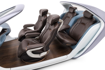 Schöne neue Autowelt: Ob E-Antrieb oder Benzinmotor, Hauptsache, man sitzt gut (Foto: Adient)