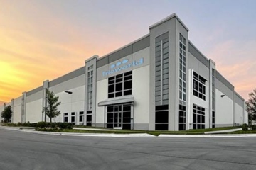 So soll es im Herbst aussehen: das US-Produktionswerk in Brownsburg / Indiana (Abb.: Trioworld)