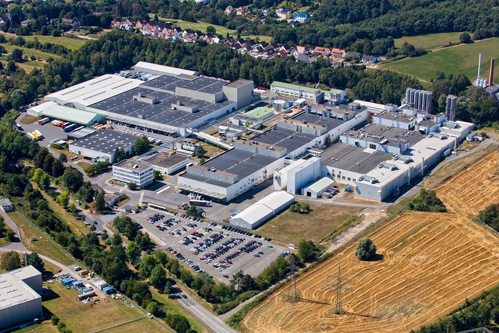 Früher Vorzeigewerk, heute offenbar kurz vorm Aus: Fertigungsstätte in Neunkirchen (Foto: Treofan)