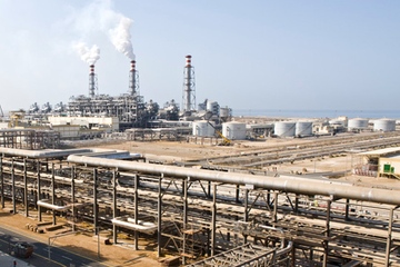 Der Petrochemie-Komplex am Roten Meer verbrennt seit Jahren Geld (Foto: Petro Rabigh)