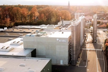 Das Compoundierwerk in Velen gehört bald zum Distributeur Meraxis (Foto: Rehau)