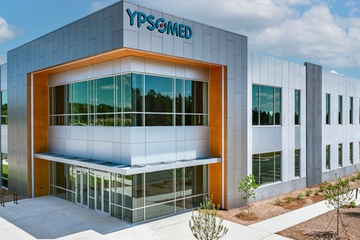 So soll er 2027 aussehen: Der erste US-Produktionsstandort in North Carolina (Foto: Ypsomed)