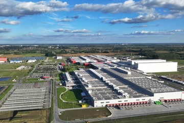 Deutlich erweitert: Das Werk in Nyiregyháza in Ungarn (Foto: Lego)