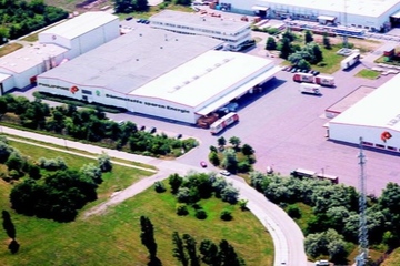 Vor der Schließung: Das Werk in Schkopau in Sachsen-Anhalt (Foto: Philippine Dämmstoffsysteme)