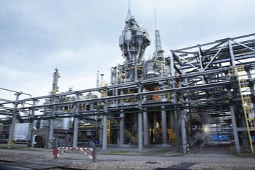 Bald nur noch Geschichte: Werk für Caprolactam in Geleen (Foto: Fibrant)