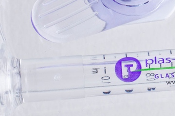 Spritzenkörper mit Skalenmarkierung (Foto: Plas-Tech Engineering)