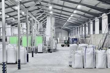 Im Visier von Energenta: Der Recyclingbetrieb aus Käbschütztal in Sachsen (Foto: MBA Polymers)