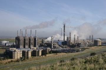Adieu heißt es bald für den schottischen Cracker in Mossmorran (Foto: ExxonMobil)