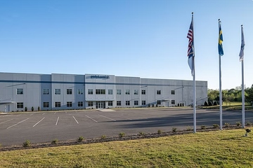 Kapazitätserweiterung geplant: Das Werk in Gastonia ((Foto: Polykemi)