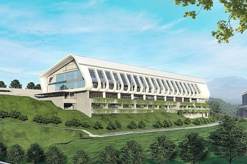 So soll das Ausbildungszentrum nach Fertigstellung aussehen (Abb.: IMPC)