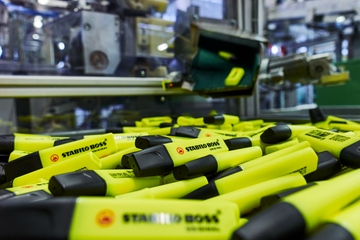 Wer kennt sie nicht? Die Textmarker des Unternehmens aus Heroldsberg (Foto: Schwan-Stabilo)