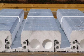 Kernprodukt des akquirierten Unternehmens: Schalungselemente aus EPS (Foto: Poliespanso)