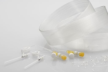 Die TPU-Materialien kommen unter anderem in der Medizintechnik zum Einsatz (Foto: Grässlin)