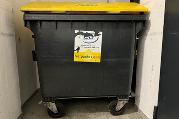 LVP-Abfuhr in gelben Tonnen: Rückläufige Gesamtmengen, gepaart mit immer mehr Fehlwürfen (Foto: KI)