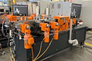 Blick in die Produktion: die neuen Extruder (Foto: Argus)