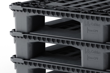 Paletten aus Polypropylen (Foto: Cabka)