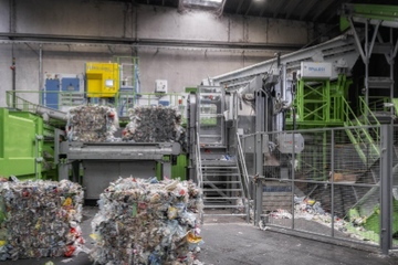 Wird nicht weiter betrieben: das Recyclingwerk im belgischen Houthalen (Foto: Fromto)