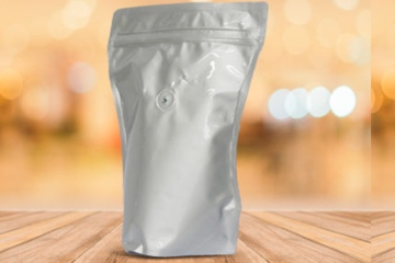 Flexible Verpackung mit Ventil, etwa für Kaffee (Foto: Goglio)