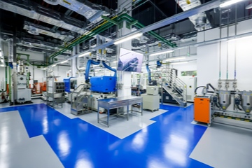 Ein Blick ins Innere: das Zentrum in Guangzhou (Foto: Covestro)