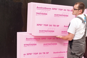 Die Preise steigen: auch für EPS- und XPS-Platten des Herstellers aus Niederösterreich (Foto: Austrotherm)