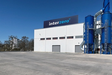 Befindet sich bereits im Bau: Das Recyclingwerk in Dessau soll 2027 in Betrieb gehen (Foto: Interzero)