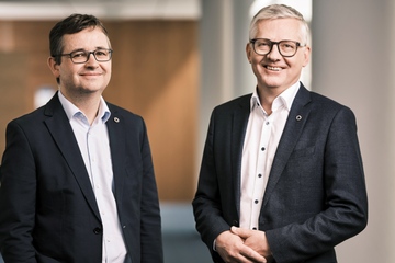 Führungsduo: Horst Wolfsgruber und Manfred Hackl (re., Foto: Erema)