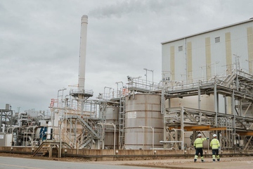 Wieder in Betrieb: Die TiO2-Produktion im britischen Greatham (Foto: Tioxide Materials)