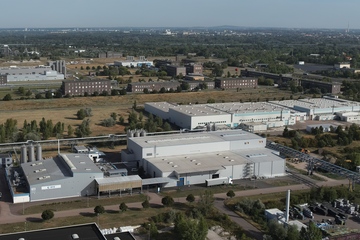 Ausbau Ost: Die Kapazitäten im Werk Schkopau werden erweitert (Foto: BYK)
