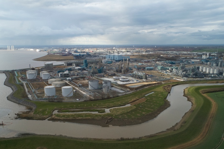 Das britische Hull, gelegen an den Flüssen Hull und Humber: Hier stellt Ineos die letzten Anlagen ab – bisher allerdings nur temporär (Foto: Ineos)