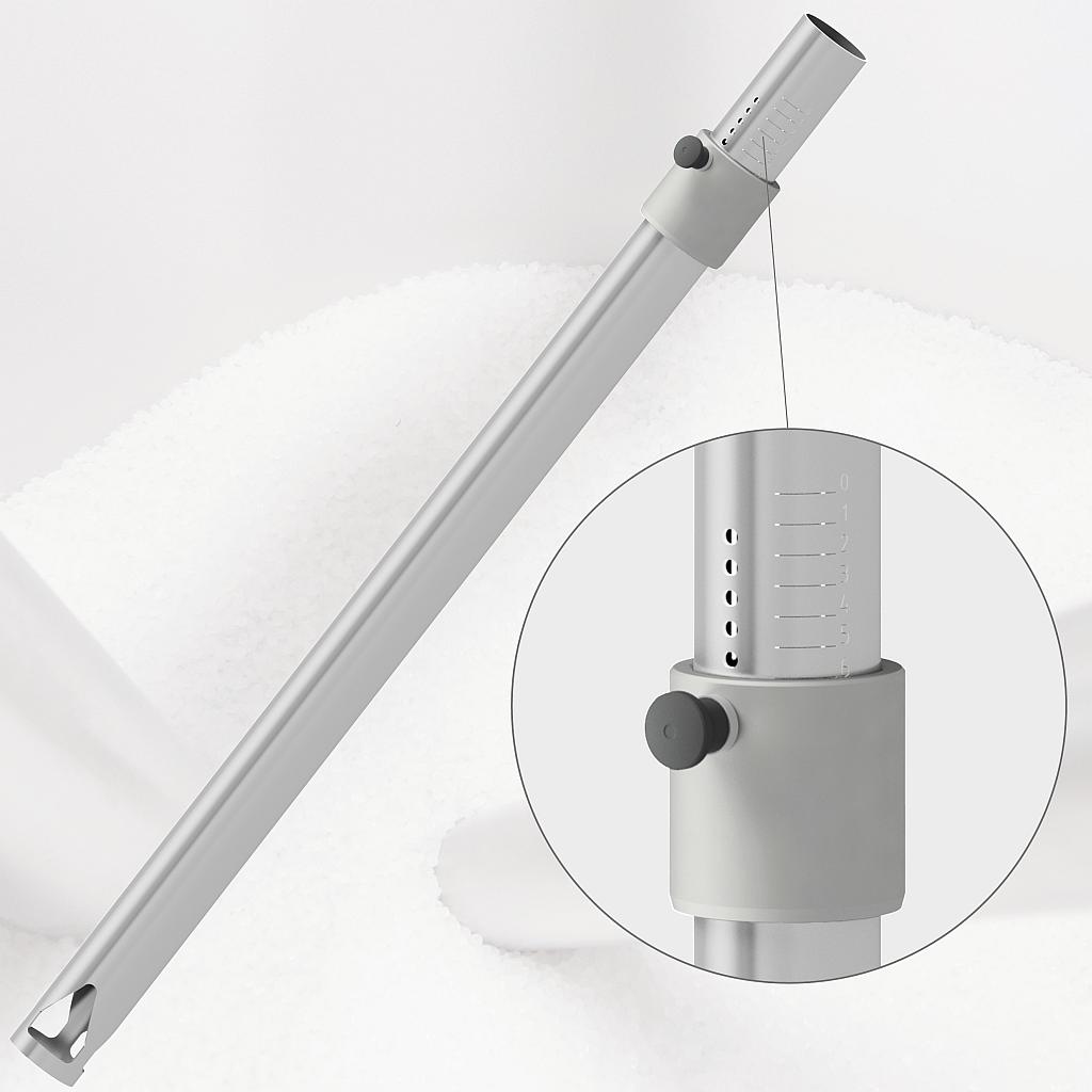 Siloanlagen Achberg: Sauglanze mit Ansaugluft-Regulierung